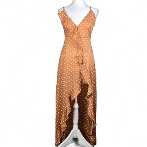 Dress Forum Polka Dot Maxi Dress‎ Size Small